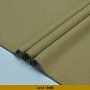 Boski Gold Khaki Unstitched-Summer'22 Master Fabric Gold Khaki Boski Length-4.25 Meter Width-56 Inches+