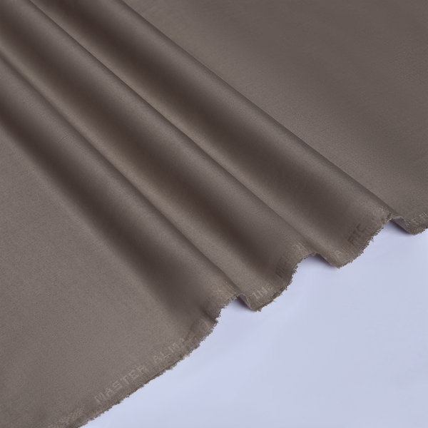 ALMAS Unstitched-Summer'22 Master Fabric Coca Brown Wash & Wear Length-4.25M Width-56 Inches+