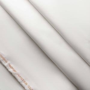 Glorious Unstitched-Summer'22 Master Fabric Silver White EGYPTION COTTON Length-5M Width-52 Inches+