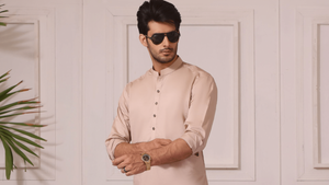 Elevating Men's Shalwar Kameez Fashion with our Egyptian Cotton Collection