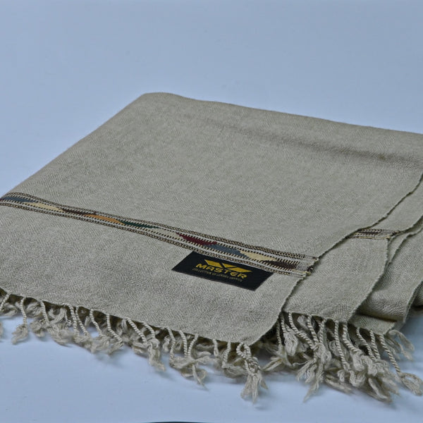 MLS-20-WOOL BLEND Shawl'24 Master Fabric Beige-163  