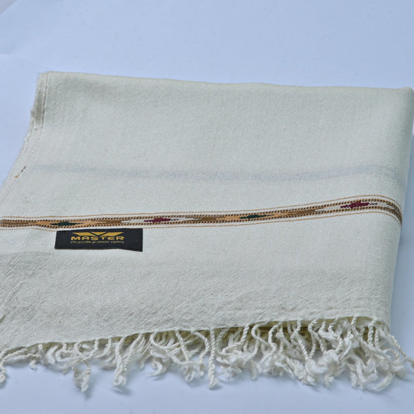 MLS-27-WOOL BLEND Shawl'24 Master Fabric Cream  