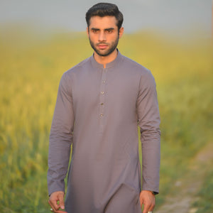 Urban Kurta Shalwar-Pearl Grey Unstitched-Summer'22 Master Fabric   