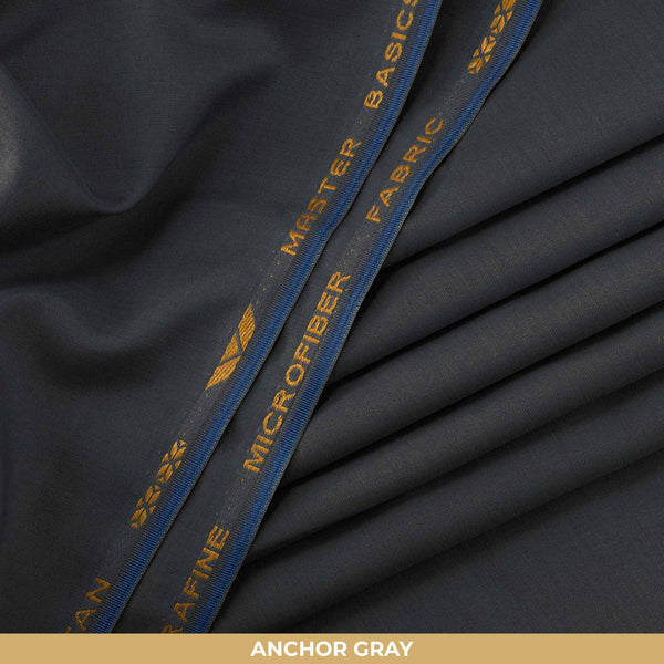 MF BASIC NUMBER 1 Winter'25 Master Fabric Anchor Grey Wash & Wear Length 4.25 Meter Width-55.75 Inches