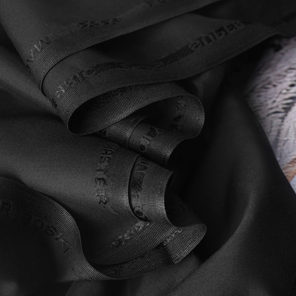 Boski Pearl Black Unstitched-Summer'22 Master Fabric