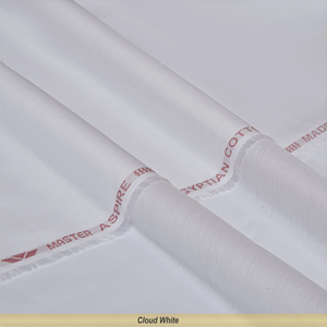 ASPIRE Unstitched-Summer'22 Master Fabric Cloud White Egyptian Cotton Length-4.5M Width-54 Inches+